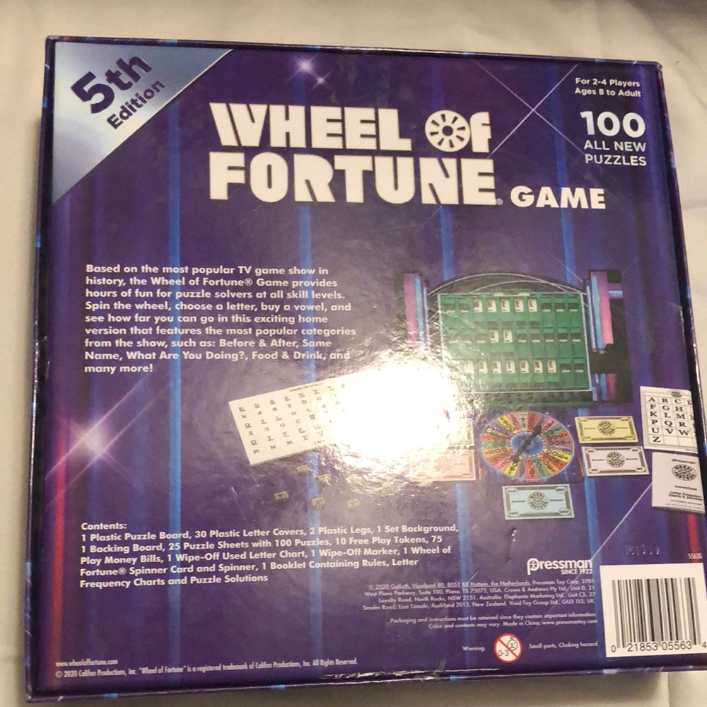 Blue and Red Puzzle Game with Vibrant Wheel - Picture 2 of 4